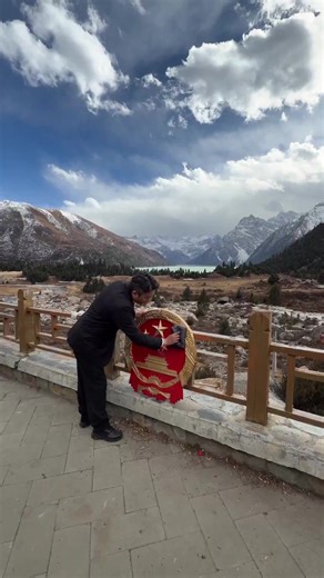No road too long, no mountain too high—justice rides on. In China, circuit court judges travel on horseback across grasslands and valleys, turning them into open-air courtrooms, helping people in remote areas resolve disputes. | Embassy of The People's Republic of China in the United States