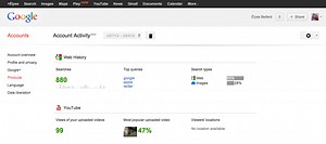 Google launches 'Account Activity': Monthly insight reports based on Web interaction