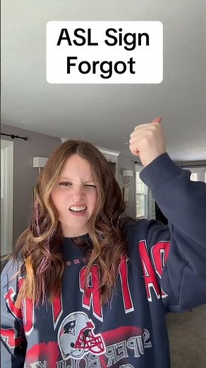 Learn How To Sign "Forgot" in ASL for Beginners | American Sign Language #shorts
