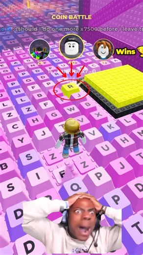 I Got Secret Golden Key in Summer Coins Challenge in Keyboard Escape #shorts #roblox