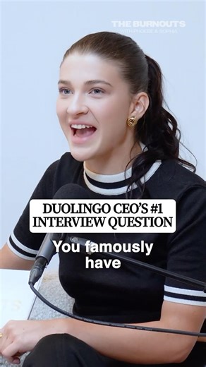 Duolingo CEO’s #1 Interview Question