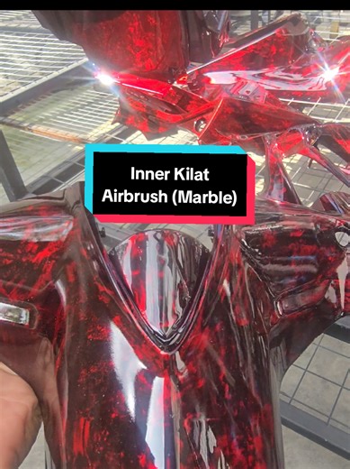 Inner Kilat Airbrush Marble Techniques