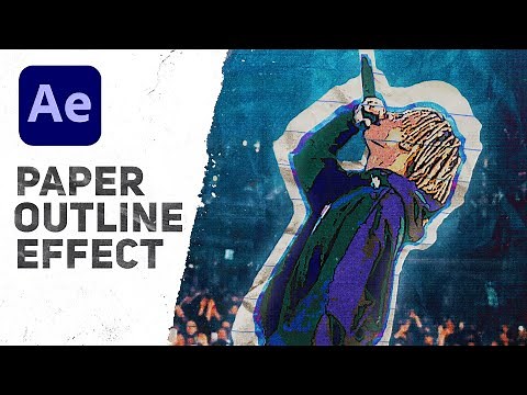Paper Outline Effect Tutorial - After Effects