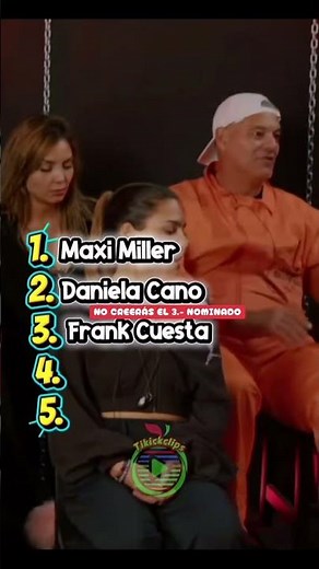 First NOMINATIONS… and Frank Cuesta nominates himself 😳🔥