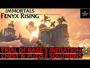 Immortals Fenyx Rising Trial of Rage's Initiation Walkthrough & Chest - Ares Trial - A New God DLC