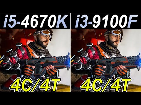 i5-4670K (4.5GHz) Vs. i3-9100F | RTX 3060 & RTX 3080 | 20 Games and Productivity Benchmarks