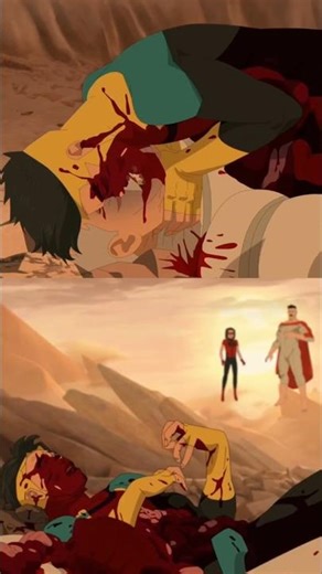 💀 How does Invincible recover from Conquest's penetration? #Shorts #invincible #omniman #tbt