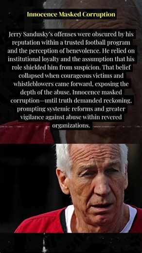 Innocence Masked Corruption