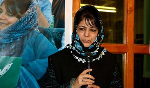 Mehbooba Mufti to be sworn in as J&K chief minister today