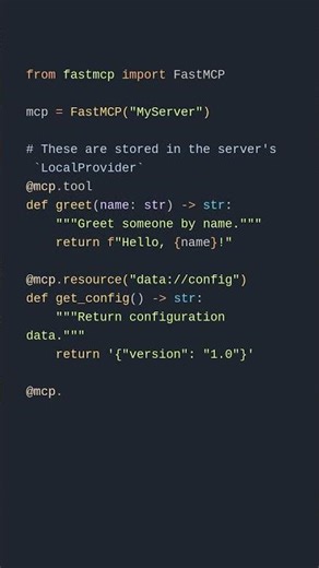 FastMCP Component Registration and Management - Part 1/5