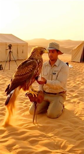 Eagle GoPro Discovers a Hidden Tunnel Under the Pyramids #PyramidsMystery