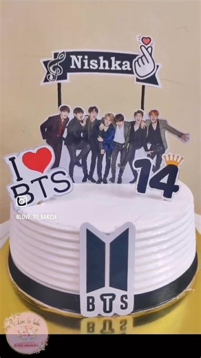 Cake for BTS fan..!!!