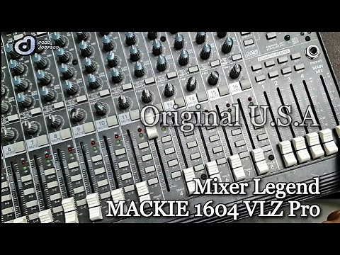 Review Mixer Mackie 1604 VLZ Pro USA