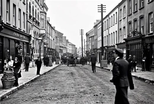 Bandon South Main Street Co Cork Ireland Shopfronts | Irelands past in Motion