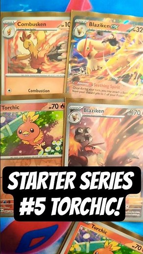 Starter Series #5 - Torchic and Blaziken!