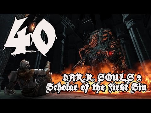 Dark Souls 2 Scholar of the First Sin - Walkthrough Part 40: Guardian Dragon