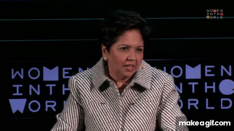 Indra Nooyi: Women don't help women enough in the workplace on Make a GIF