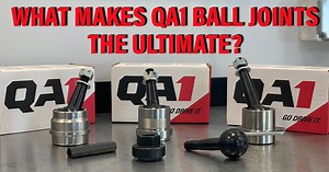 The ultimate solution for superior suspension performance. Built to last with a rebuildable design, these ball joints offer unmatched durability and easy customization. Experience smooth, controlled driving with their premium materials and hassle-free installation. Upgrade your vehicle with QA1 rebuildable Ball Joints today! | QA1