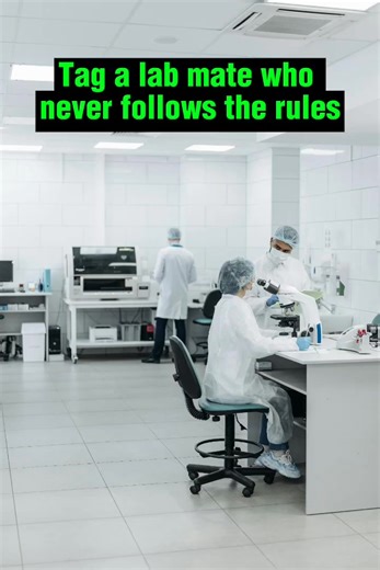 Every lab has this species😂 Tag a lab mate who never follows the rules 🚫 !! | Medical Laboratory Scientists