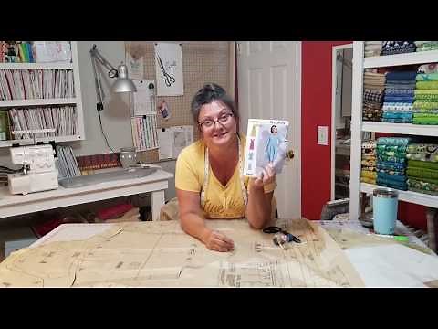 Part 1: Sew Along | Curvy Girl Pattern Hacks | The Blue Dress S8910