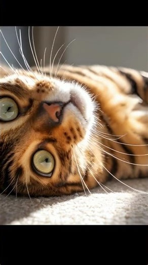 🐾 Curious Cat Peeking Through the Cracks! 🐱✨