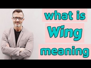 Wing | Meaning of wing