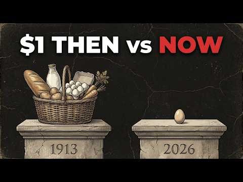 The Slow Death of the Dollar — 113 Years in Minutes