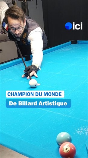 ICI Paris Île-de-France on Instagram: "🎱 Jordan Moreira, double champion du monde de billard et 11ᵉ mondial, repousse les limites de sa discipline chaque jour. Dans son propre garage, il a créé sa salle de billard personnelle, un véritable laboratoire de performance où précision, force et concentration ne font qu’un. 🔥 Figures spectaculaires, maîtrise totale, passion intacte. 🎥 Romain Bruneau est allé à sa rencontre pour découvrir un sport aussi exigeant qu’impressionnant. 👉 Plongez dans l’u