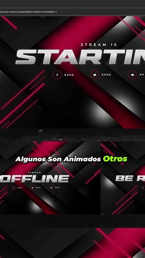 OVERLAYS para Twitch COMPLETAMENTE GRATIS