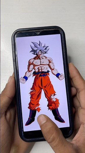 Drawing goku 🔥 || dragon ball characters drawing || #animedrawing #anime #art
