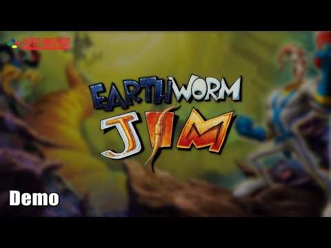 Let's Play Earthworm Jim | Demo | Super Nintendo - NR