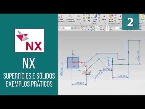 Criando uma Superfície Simples | NX Superfícies e Sólidos Exemplos Práticos