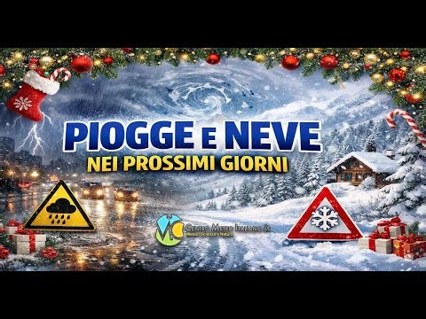 WEATHER - Rain and snow in Italy followed by an improvement, here's the evolution