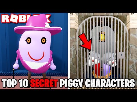 10 Piggy Characters That Remain a SECRET!! (Roblox)