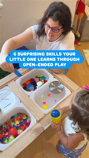 6️⃣ surprising skills your little one learns through open ended play ✅ pssst there are about 9️⃣9️⃣9️⃣ more that aren’t in this list ✨ #playbased #play #learningthroughplay #earlylearning #dallasmoms #dallaskids #stem #montessoriathome #toddler #baby #toddlerfun #toddleractivities #sensoryplay #toddlerplayideas #preschoolactivities #toddlerplay #learningathome #asmr | Play Play Play