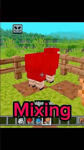 Mixing Red OR Blue Dye in Minecraft – What Color Do You Get? 😱