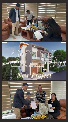 ❤️2026 ခုနှစ် မှာ ချစ်ကိုကြီး ကိုခင်လှိုင်အတွက် ကျွန်တော်တို့ Elemental မှ တာဝန်ယူတည်ဆောက်ခွင့် ရသော (26.5’x60’)နှစ်ထပ်ခွဲအဆောက်အဦး အကြမ်းထည် တည်ဆောက်ခြင်း လုပ်ငန်း အတွက် မင်္ဂလာ အထိမ်းအမှတ် စာချုပ် လက်မှတ် ရေထိုးခြင်း လေးပါခင်ဗျ။ Structure Designed By-Kyaw Myo Han Kmh (KMH Design Group) Architecture Designed By- AK Home Design & Decoration Construction By - Elemental Strength Construction & Decoration ကျွန်တော်တို့ အားယုံကြည်စွာအပ်နှံပေးပါသော အိမ်ရှင် ကိုခင်လှိုင်နှင့် တကွ မိသားစု အားလုံး ကိုလည