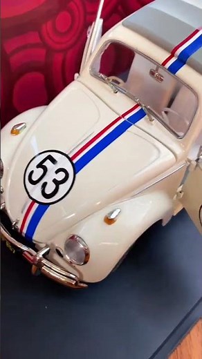 Herbie Fully Loaded 1:18 Scale Die-Cast – A Must-Have for VW & Disney Collectors!