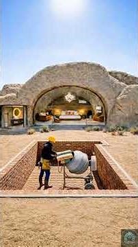 Building a Luxury Cave Villa Inside a Solid Rock!