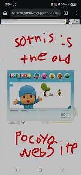Old Pocoyo Website (2006) Wayback Machine
