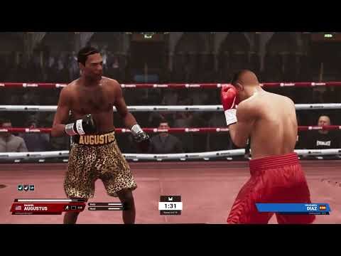 Emanuel Augustus vs Policarpo Diaz - Undisputed Boxing Game - Full Fight Gameplay!