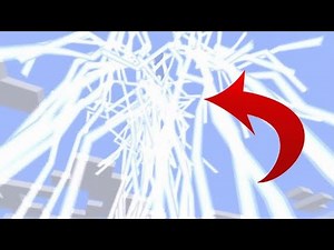 Comment faire apparaître la foudre dans Minecraft
