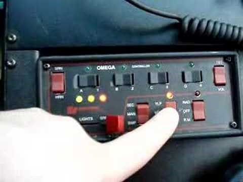 Federal Signal Unitrol Omega 8001 Siren Demo