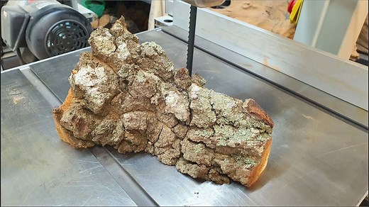 I created a stunning wood goblet!