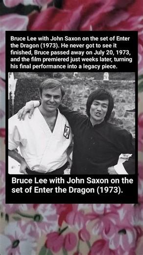 Bruce Lee on the Set of Enter the Dragon — The Film He Never Lived to See (1973)