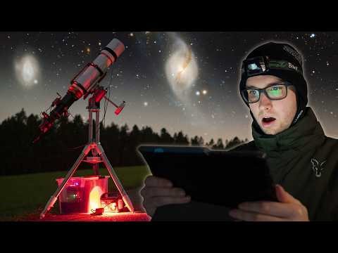 Was ist denn mit dieser Galaxie passiert?! ✨🔭 #astrofotografie