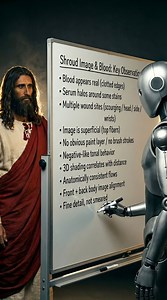 AI vs Medieval Forgery: The Shroud Test I asked AI to list the Shroud’s key constraints (blood behaviour image behaviour), then run a conservative back-of-the-envelope estimate. It’s not “proof”… but it makes the “simple medieval hoax” idea look seriously expensive. What’s your best explanation that fits everything? #ShroudOfTurin #AI #History #Forensics #Logic #Jesus #Christianity #Science #Mystery #Evidence | Paul Hanson