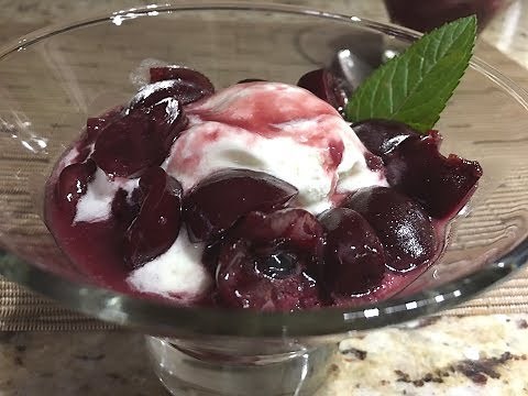 Cherries Jubilee Recipe • Elegantly Delicious! - Episode 330