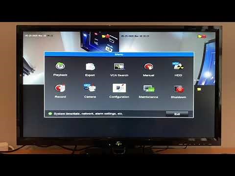 How to Change / Disable / Enable Unlock Pattern on Hikvision HiLook HiWatch DVR / NVR