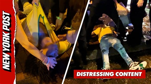 Wild video shows spring breakers knocked out cold in brawl outside of Fort Lauderdale bar